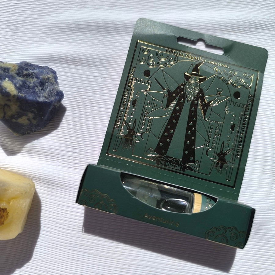 Roll on z eteričnimi olji in kristali